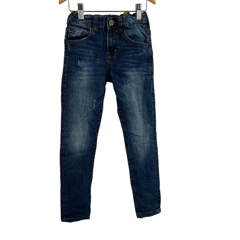 Zara Kids Jeans 5/6 Unisex‎ Distressed
